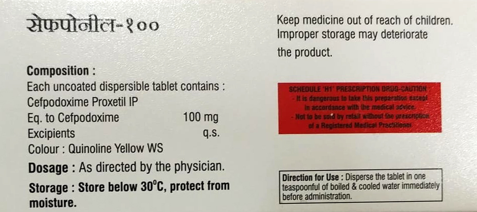 CEFPONIL-100